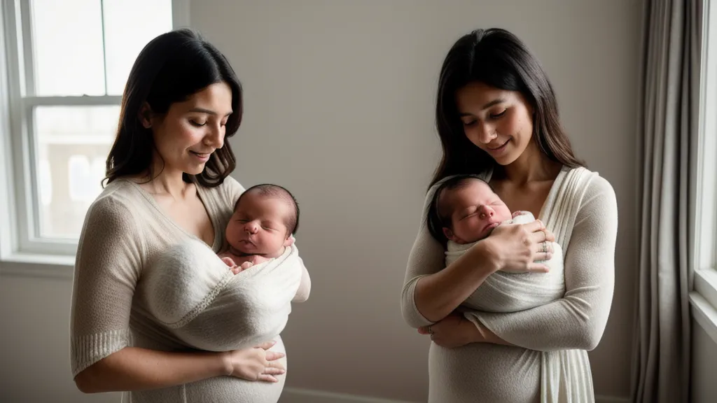 anxiété grossesse premier trimestre : gros plan sur les mains d'une future maman qui consulte son téléphone tard le soir