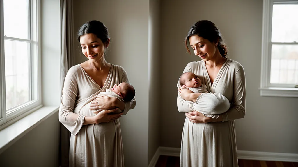 Petits chaussons en laine et bonnet de naissance posés pour la liste du nouveau-né